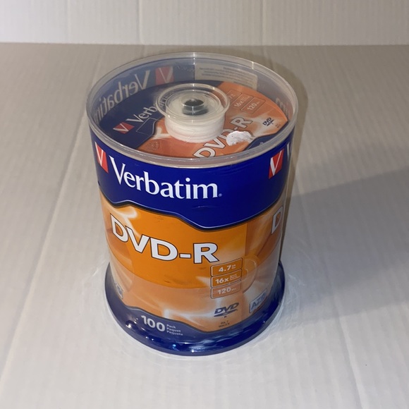 Verbatim New 100 Pack DVD-R Discs - Picture 4 of 10